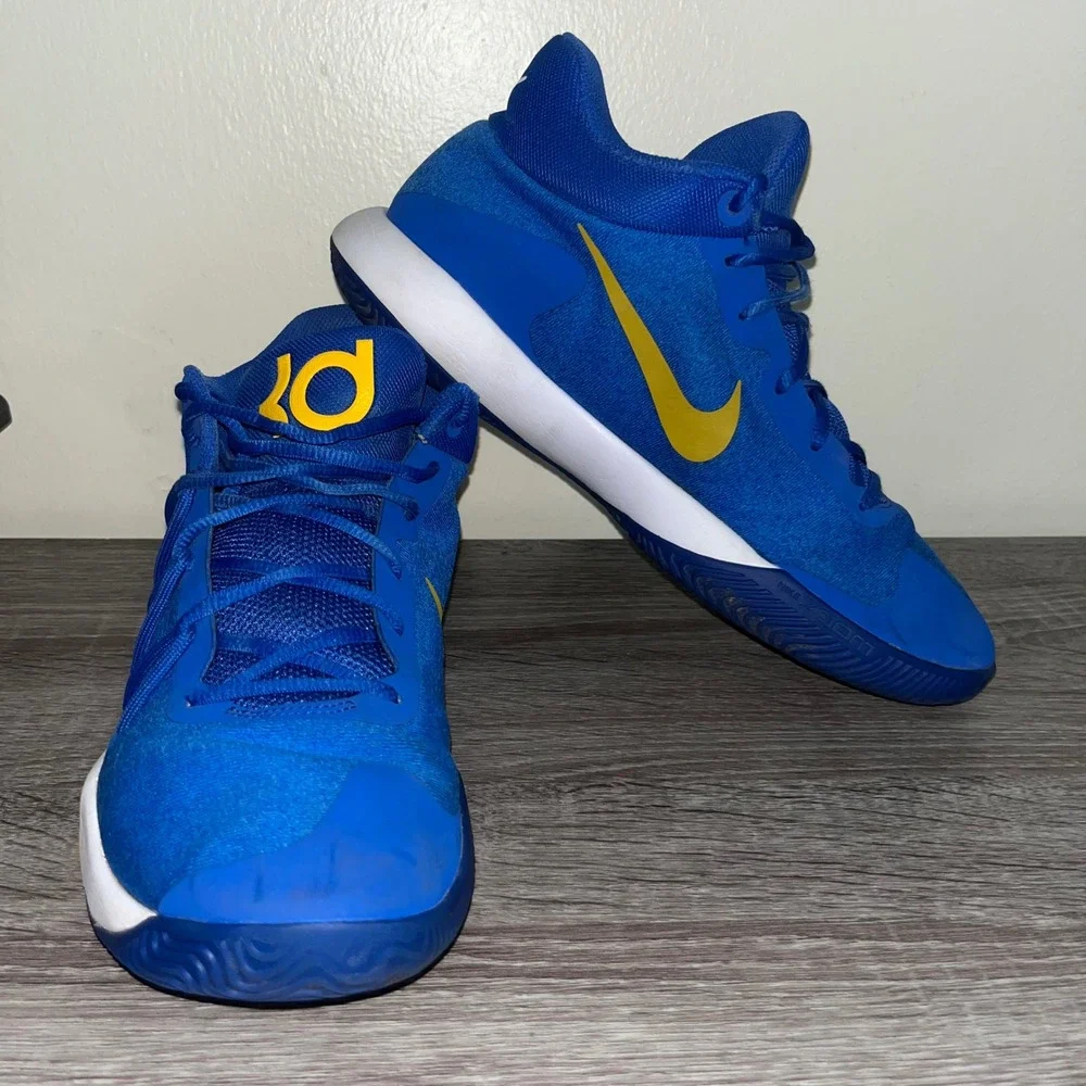 Nike KD Trey 5 VII Mens Basketball Shoes Blue Yellow Sz 10.5‎ Nike KD Trey 5 VII EP Men  main image 2